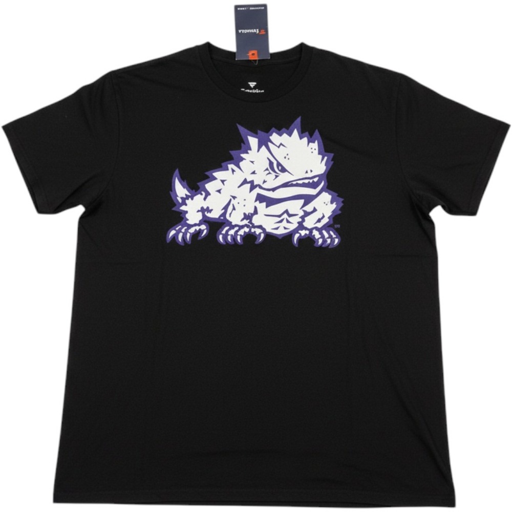 Fanatics TCU Horned Frogs T-Shirt Mens XL Black New NCAA Graphic Tee